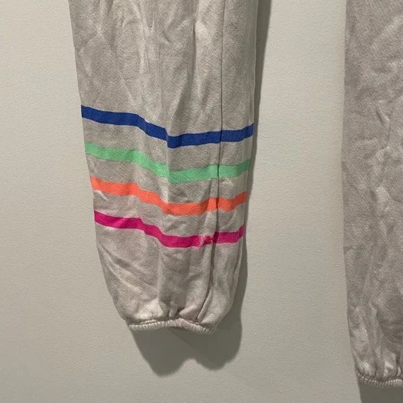 SUNDRY Women's Joggers Sweatpants Size 1 Striped Casual Lounge Athleisure - Picture 4 of 6